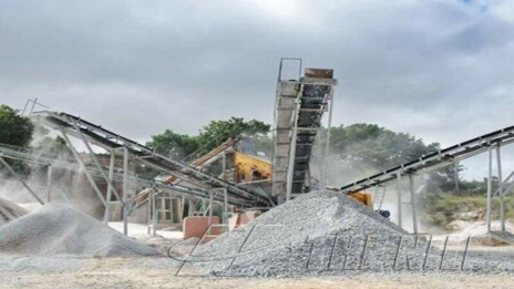 Usaha produksi batu konstruksi