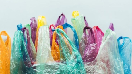 hasil cacahan kantong plastik