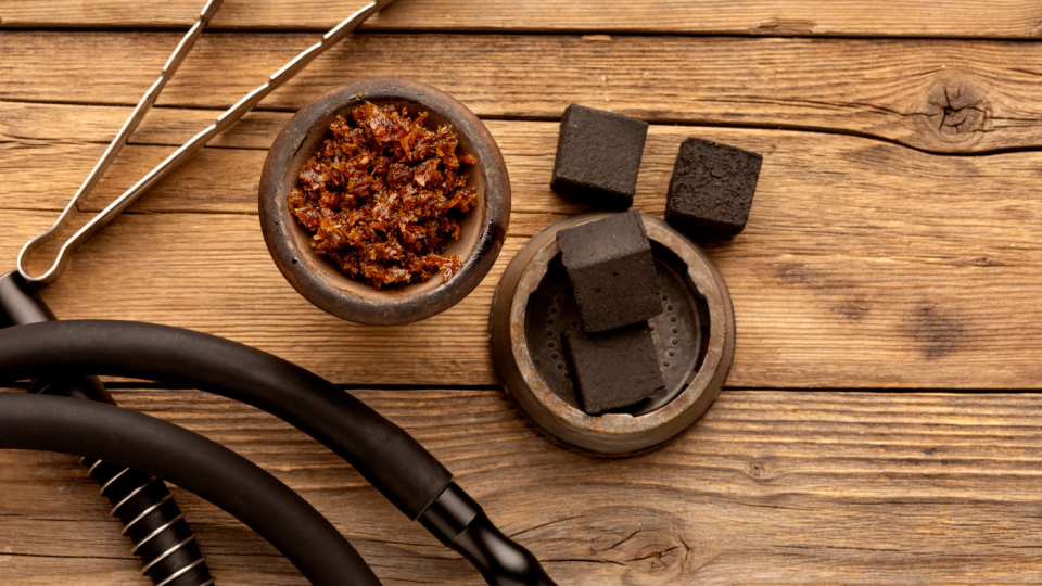 Premium cube cut shisha charcoal