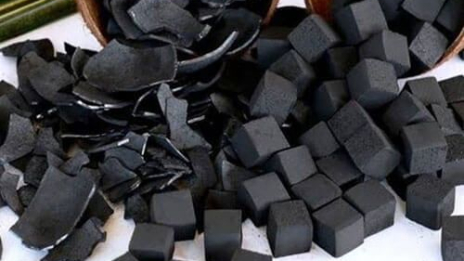 Coconut shell charcoal vs original