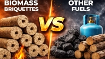 comparison of biomass briquettes with other fuels