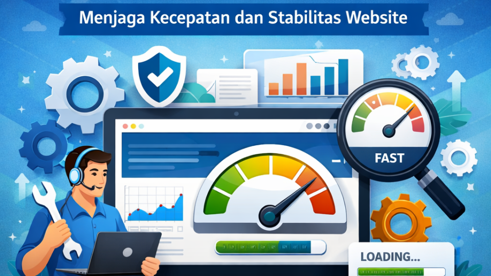 optimasi performa website rutin