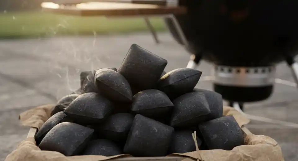smokeless coconut charcoal briquettes for grilling
