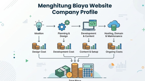 cara menghitung biaya website company profile