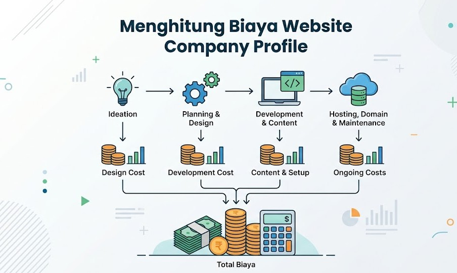 cara menghitung biaya website company profile