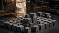 Cube shisha charcoal supplier packaging coconut shell charcoal bulk order