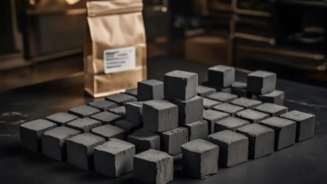 Cube shisha charcoal supplier packaging coconut shell charcoal bulk order