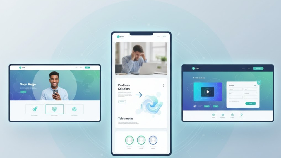tipe landing page untuk promosi