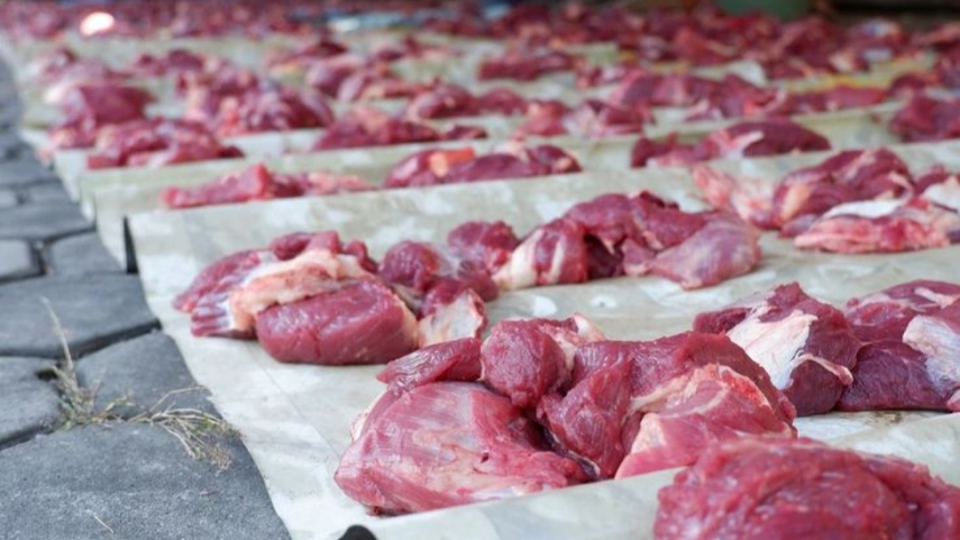 cara membagi daging kurban lebih cepat