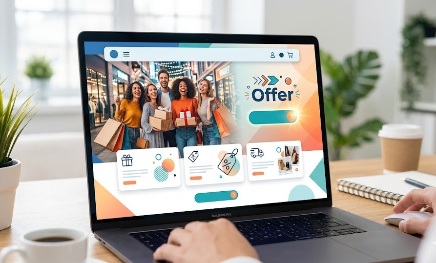 desain landing page untuk promosi