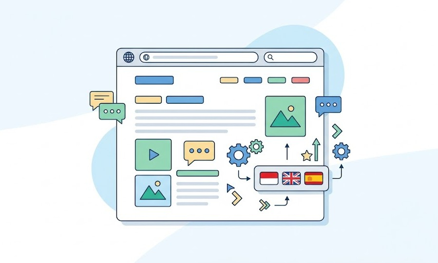 optimasi konten multibahasa website