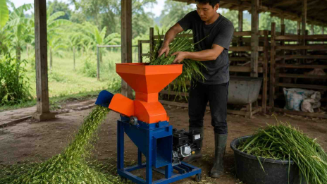 Solusi Pencacahan Hijauan Pakan Ternak